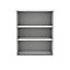 GoodHome Caraway Innovo Matt White Standard Wall cabinet, (W)600mm (D)320mm