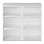 GoodHome Caraway Innovo Matt White Standard Wall cabinet, (W)800mm (D)320mm
