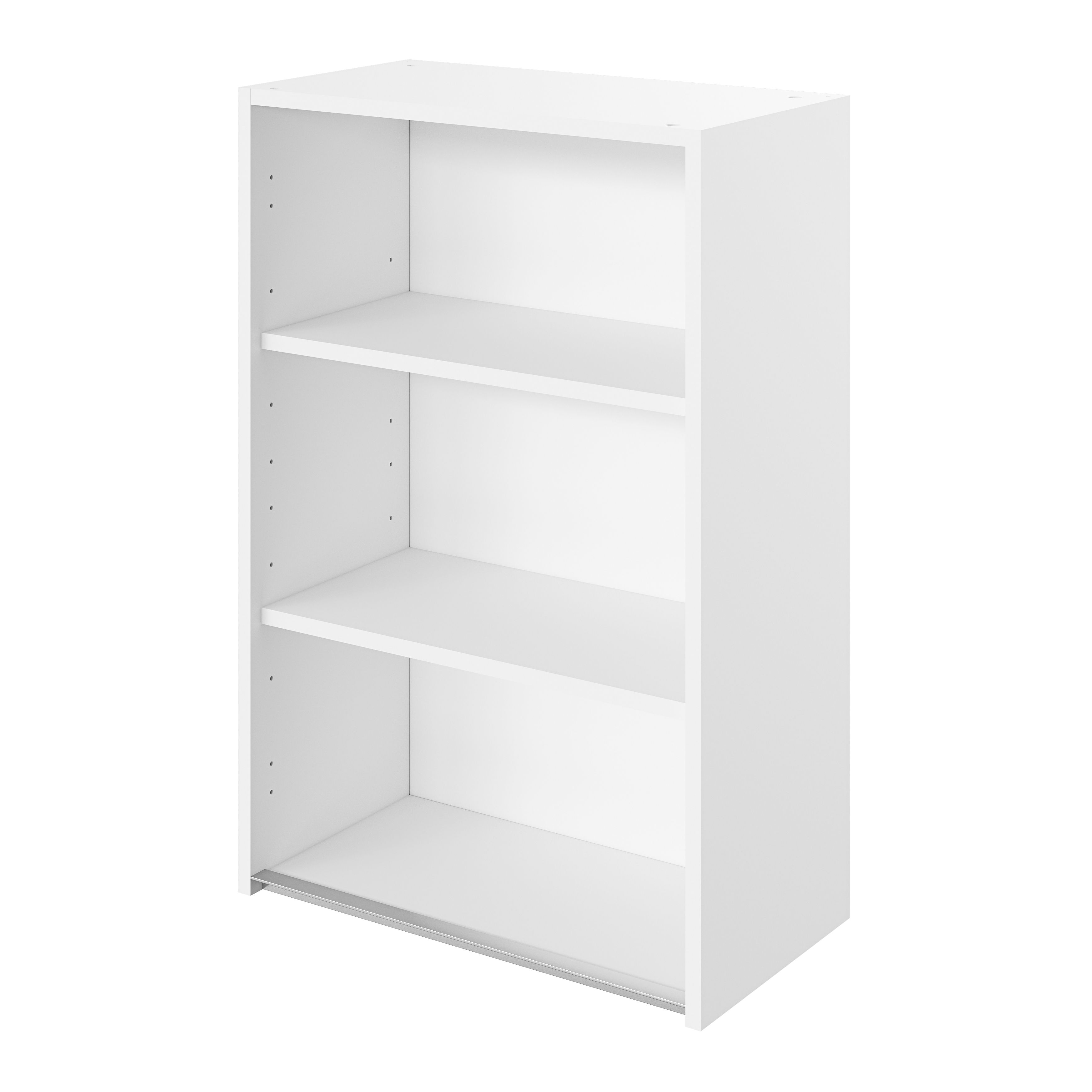 GoodHome Caraway Innovo Matt White Tall Wall cabinet, (W)600mm (D)320mm