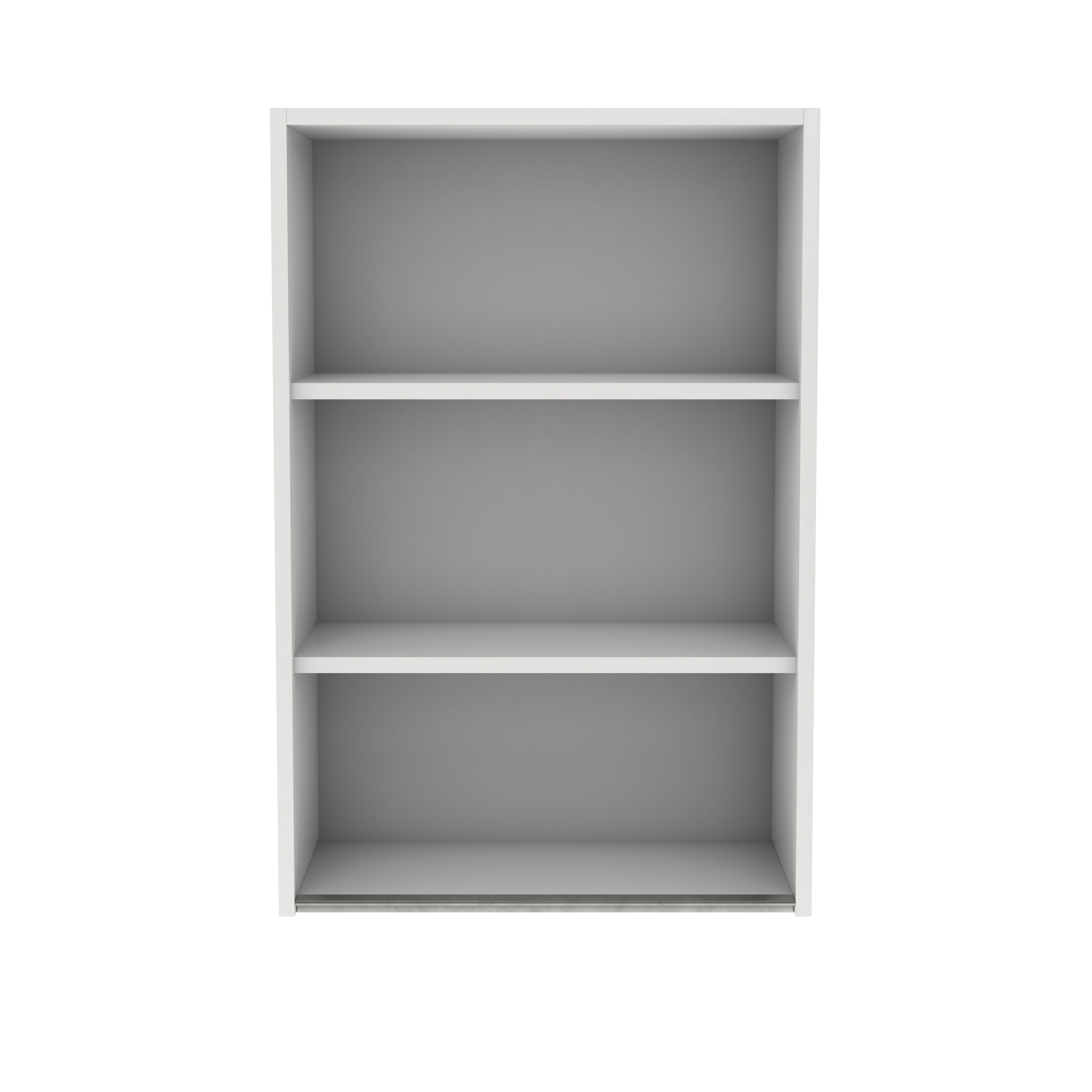 GoodHome Caraway Innovo Matt White Tall Wall cabinet, (W)600mm (D)320mm