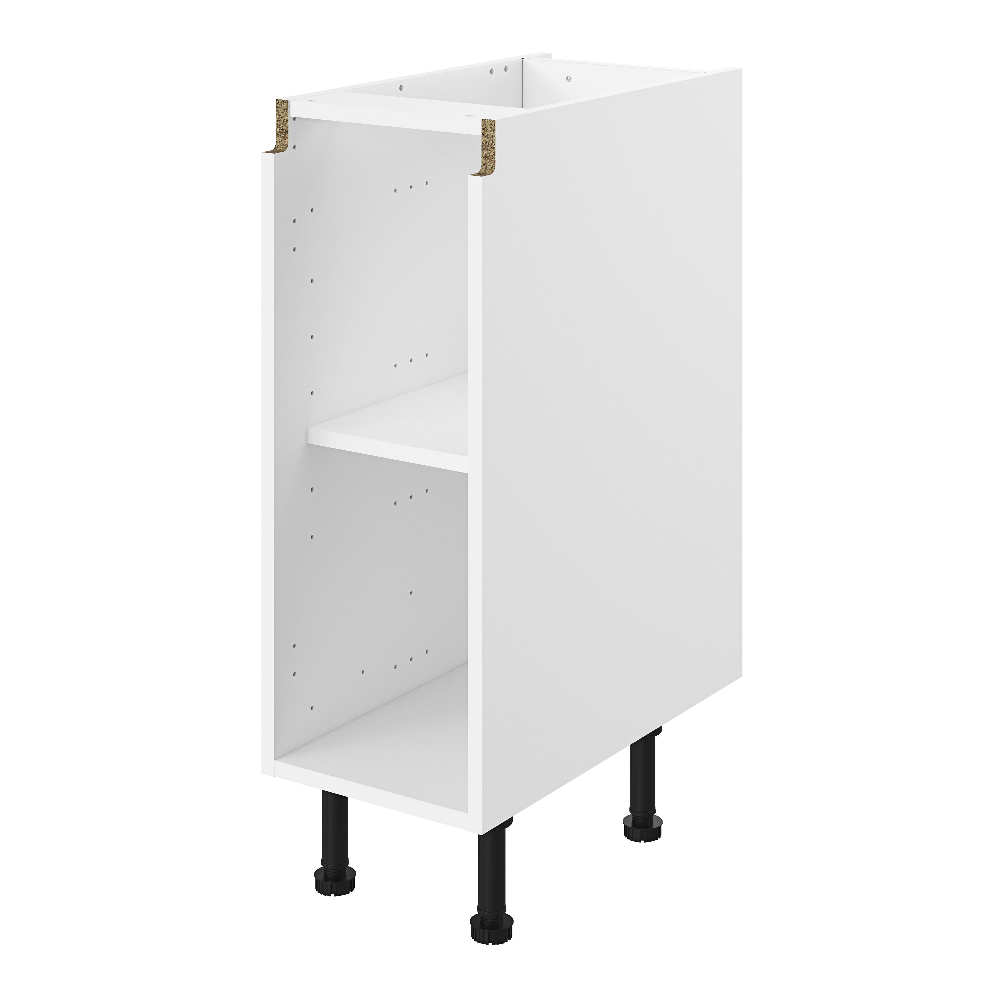 GoodHome Caraway Innovo White Base (W)300mm DIY at B&Q