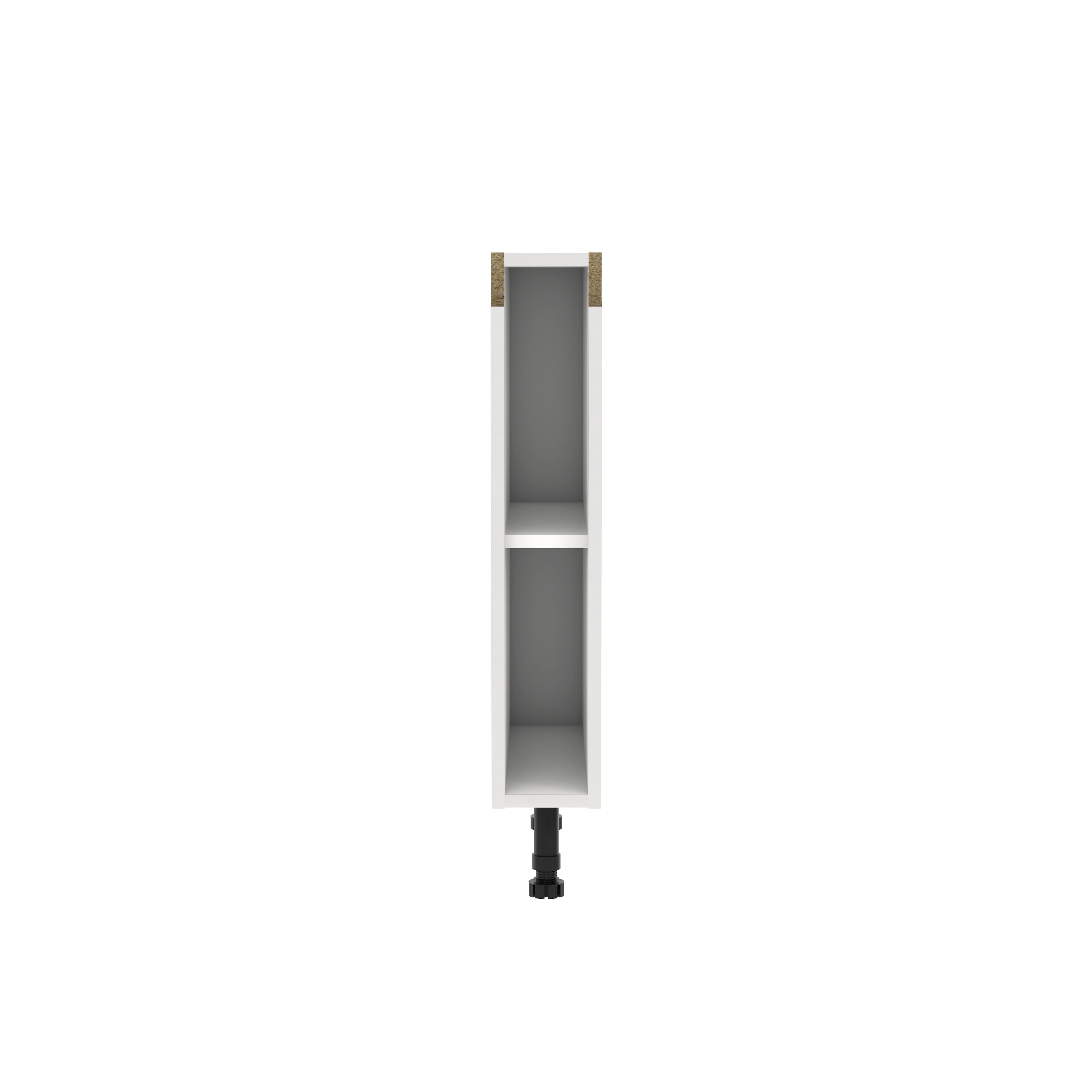 GoodHome Caraway Innovo White Base unit, (W)150mm