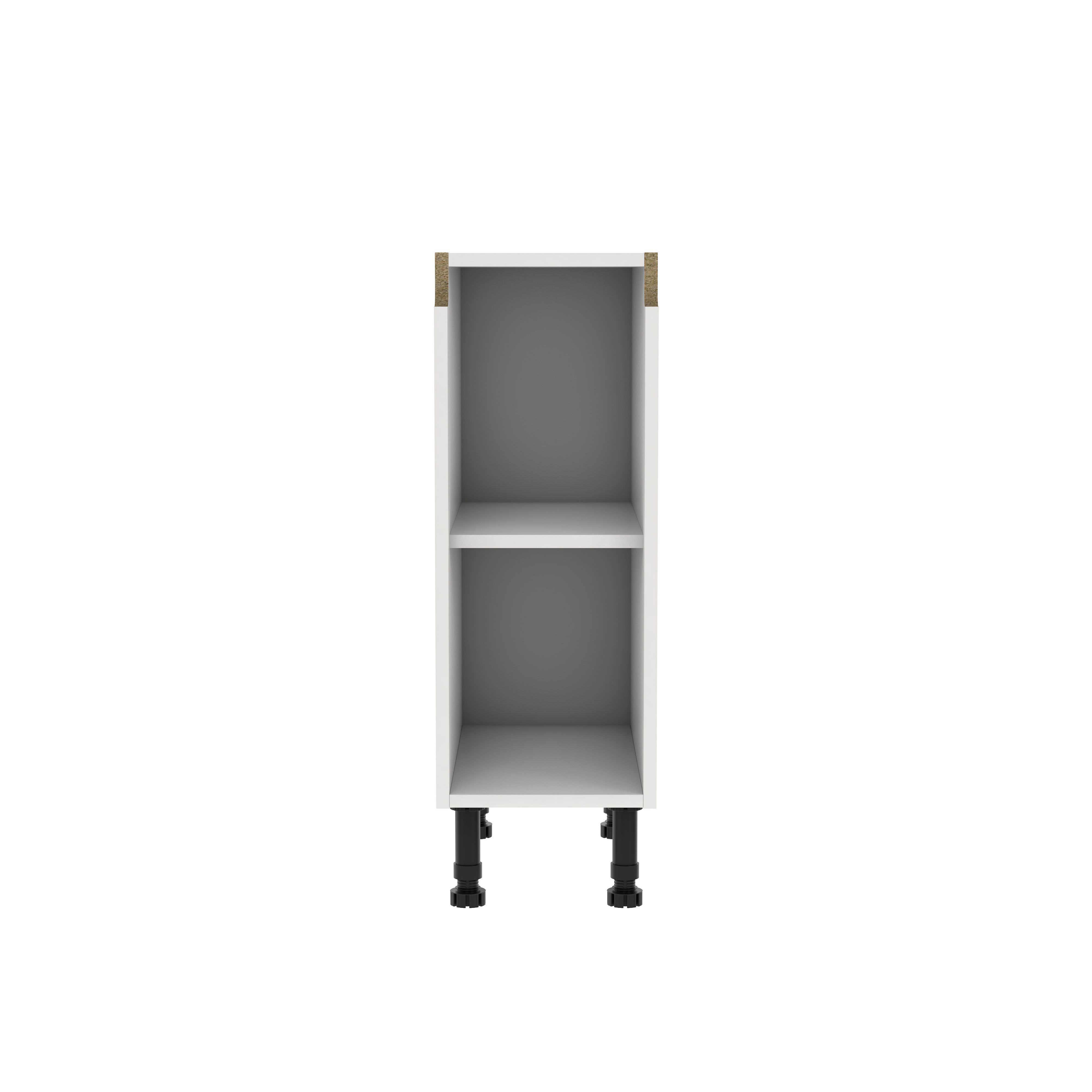 GoodHome Caraway Innovo White Base unit, (W)300mm