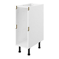 GoodHome Caraway Innovo White Drawer Base cabinet, (W)300mm