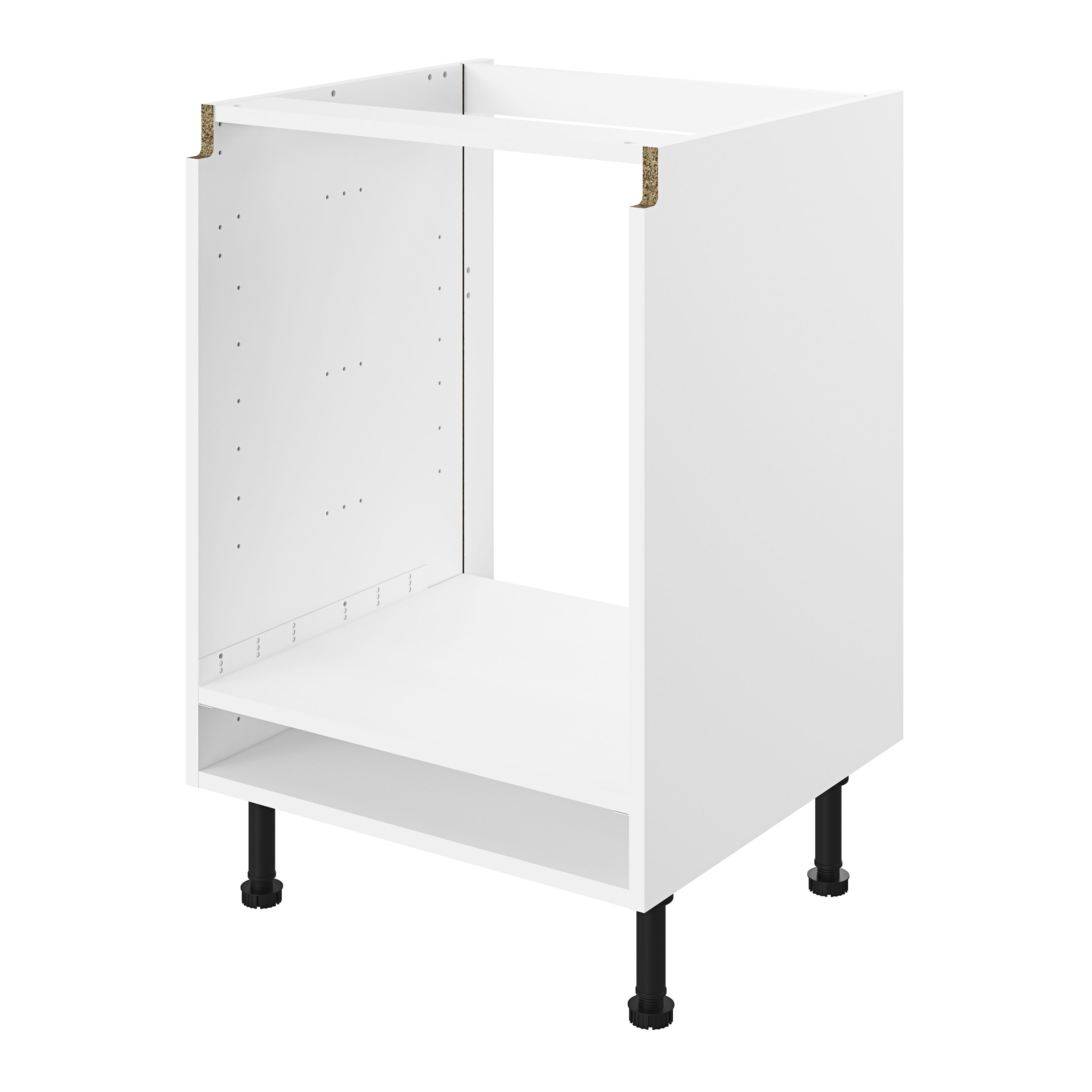 GoodHome Caraway Innovo White Oven housing unit (W)600mm