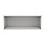 GoodHome Caraway Matt White Bridging Wall cabinet, (W)1000mm (D)320mm