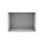 GoodHome Caraway Matt White Bridging Wall cabinet, (W)500mm (D)320mm