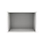 GoodHome Caraway Matt White Bridging Wall cabinet, (W)500mm (D)340mm