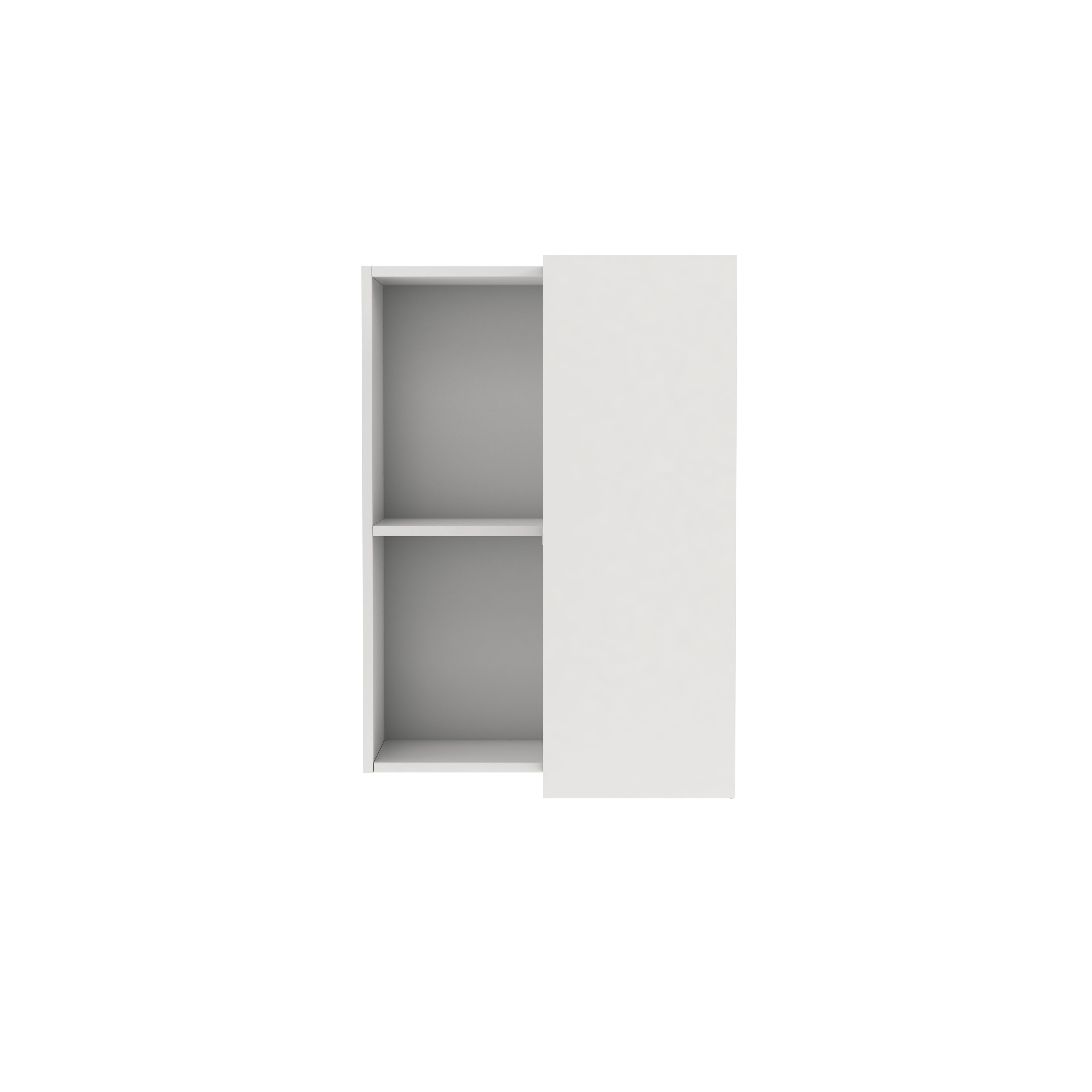 Metal wall store cabinet action