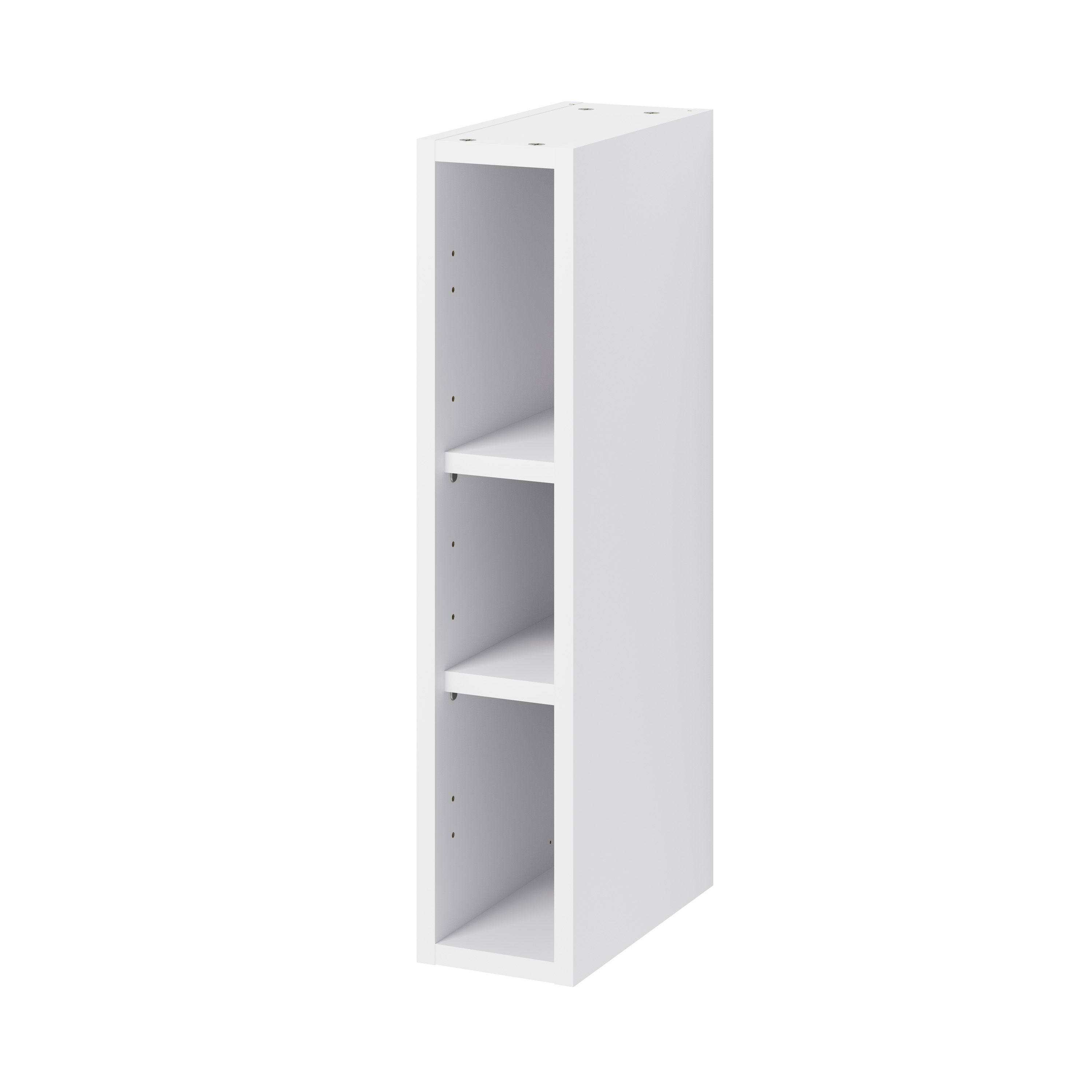 GoodHome Caraway Matt White Standard wall cabinet, (W)150mm (D)320mm