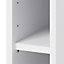 GoodHome Caraway Matt White Standard wall cabinet, (W)150mm (D)320mm