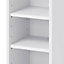 GoodHome Caraway Matt White Standard Wall cabinet, (W)300mm (D)320mm