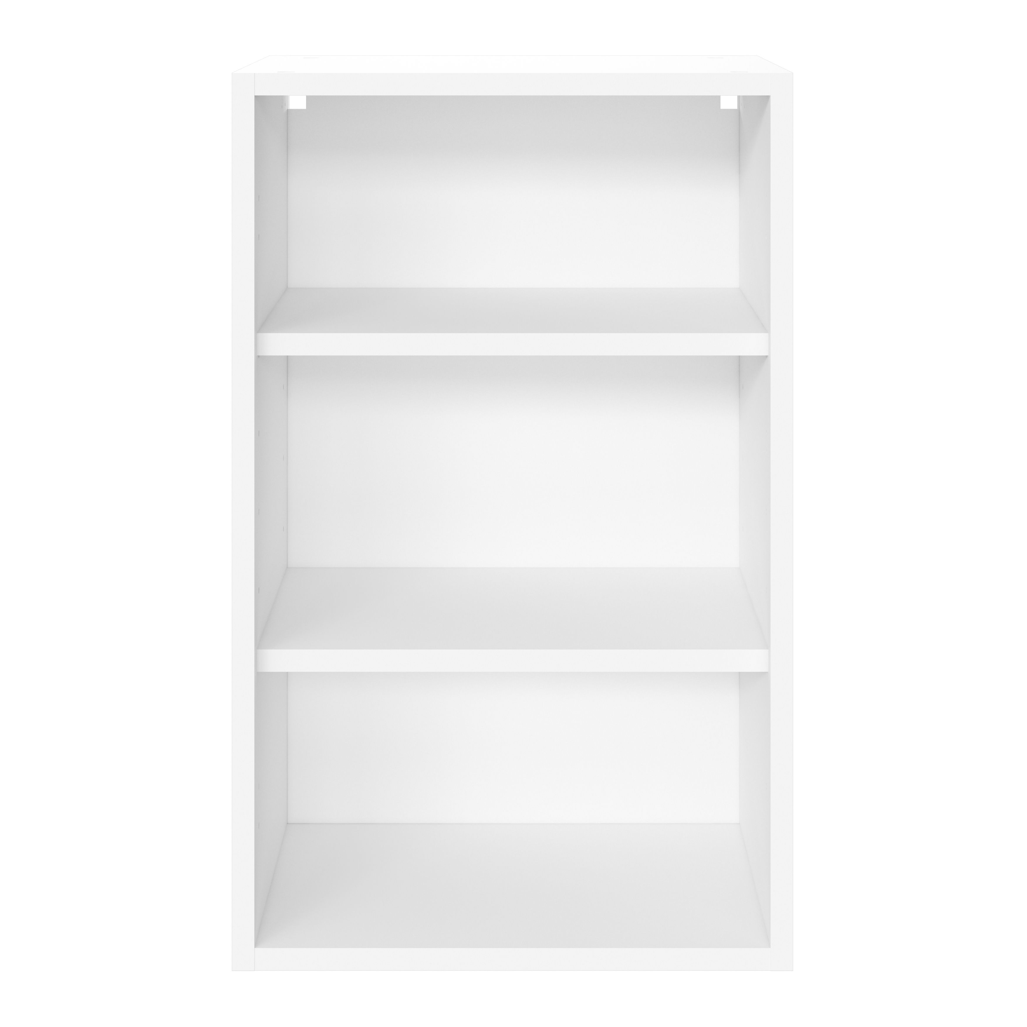 GoodHome Caraway Matt White Standard wall cabinet, (W)450mm (D)320mm