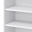 GoodHome Caraway Matt White Standard Wall cabinet, (W)500mm (D)320mm