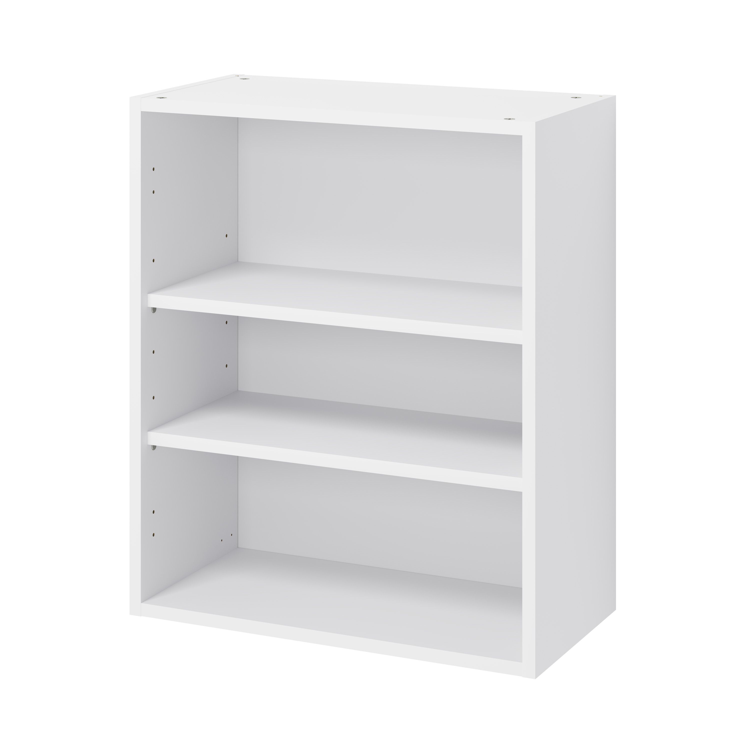 GoodHome Caraway Matt White Standard Wall cabinet, (W)600mm (D)320mm