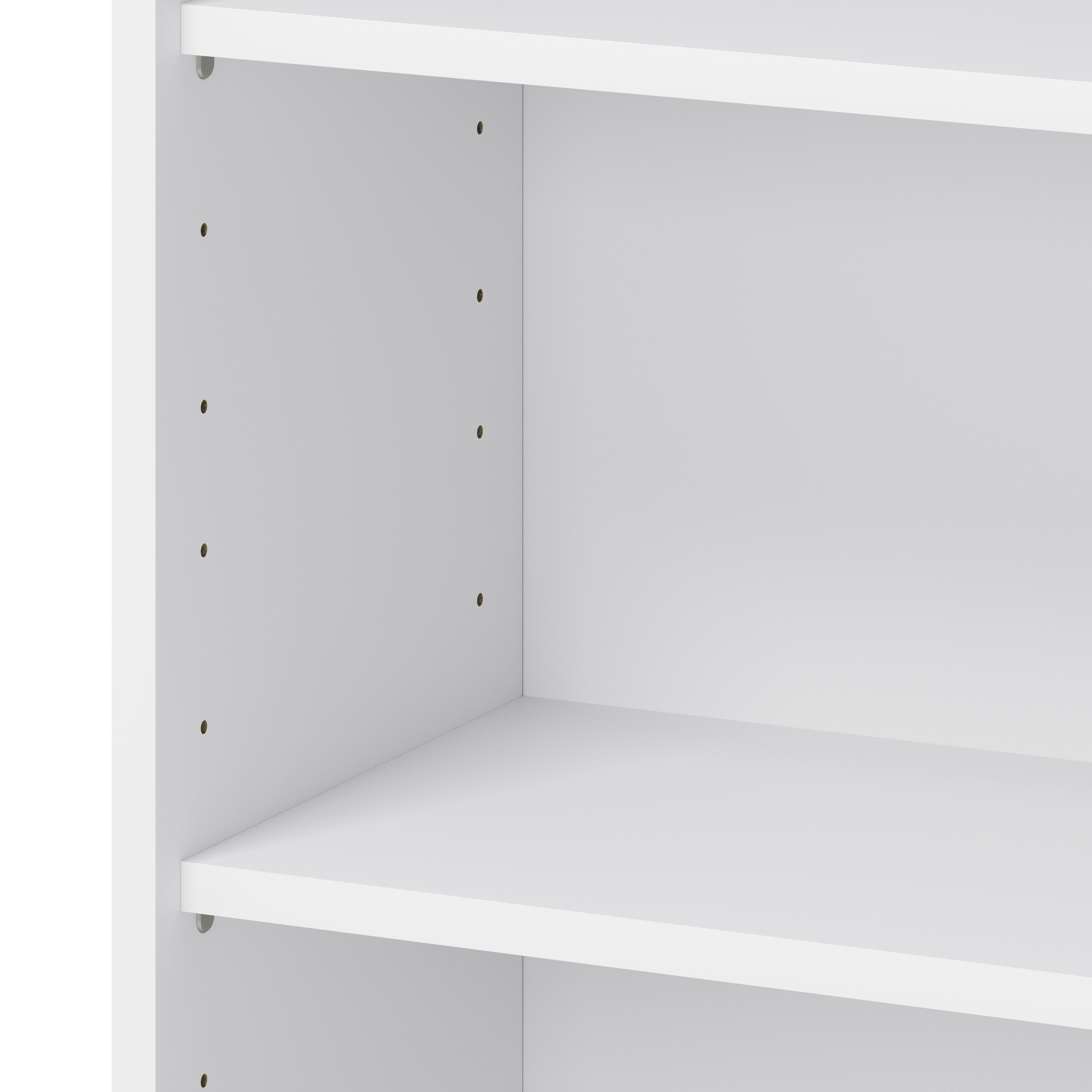 GoodHome Caraway Matt White Tall Wall cabinet, (W)500mm (D)320mm