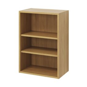 GoodHome Caraway Oak effect Standard wall cabinet, (W)500mm (D)320mm