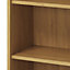 GoodHome Caraway Oak effect Tall Wall cabinet, (W)500mm (D)320mm
