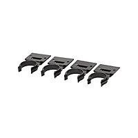 GoodHome Caraway Plastic Plinth clip, Pack of 4