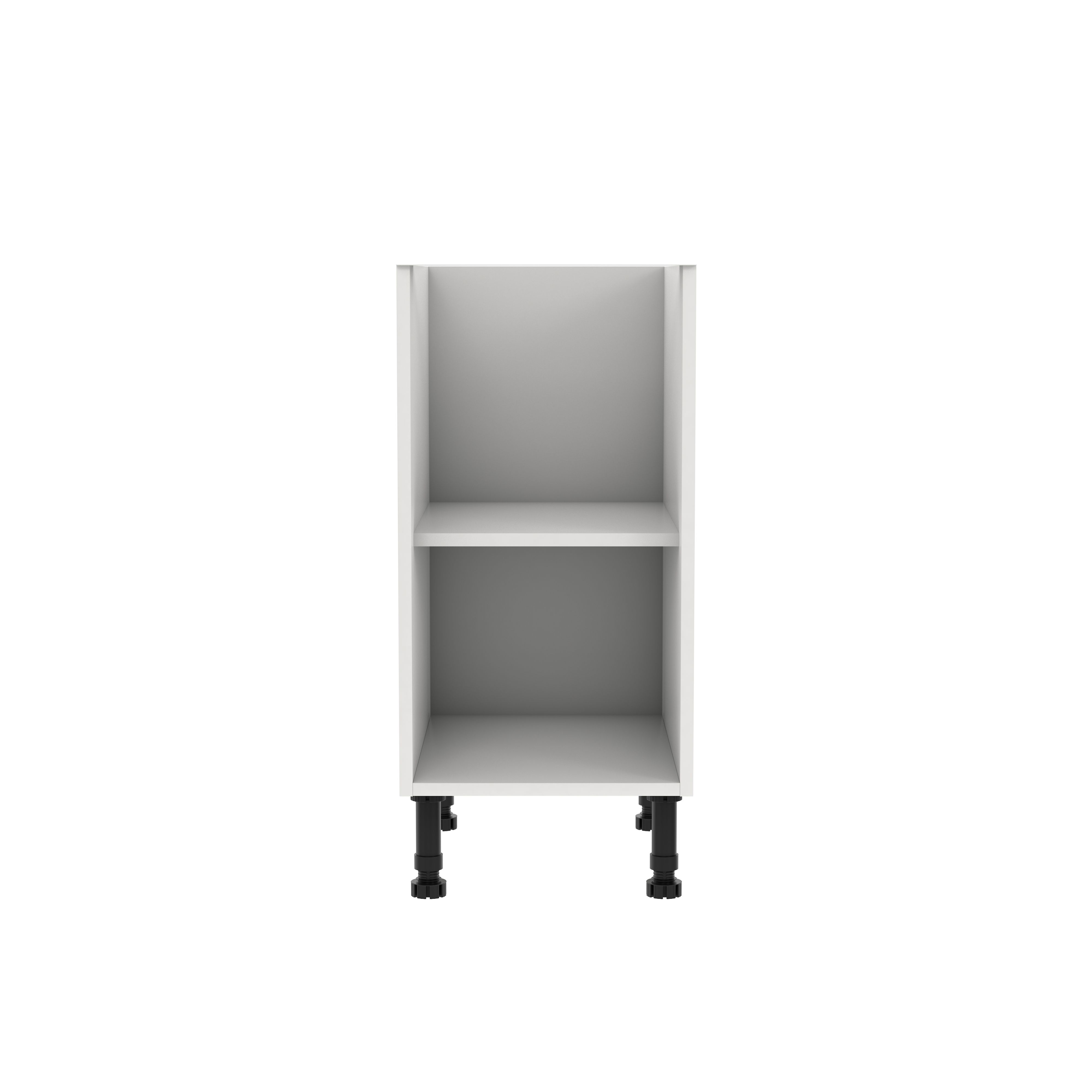 GoodHome Caraway White Base unit, (W)400mm