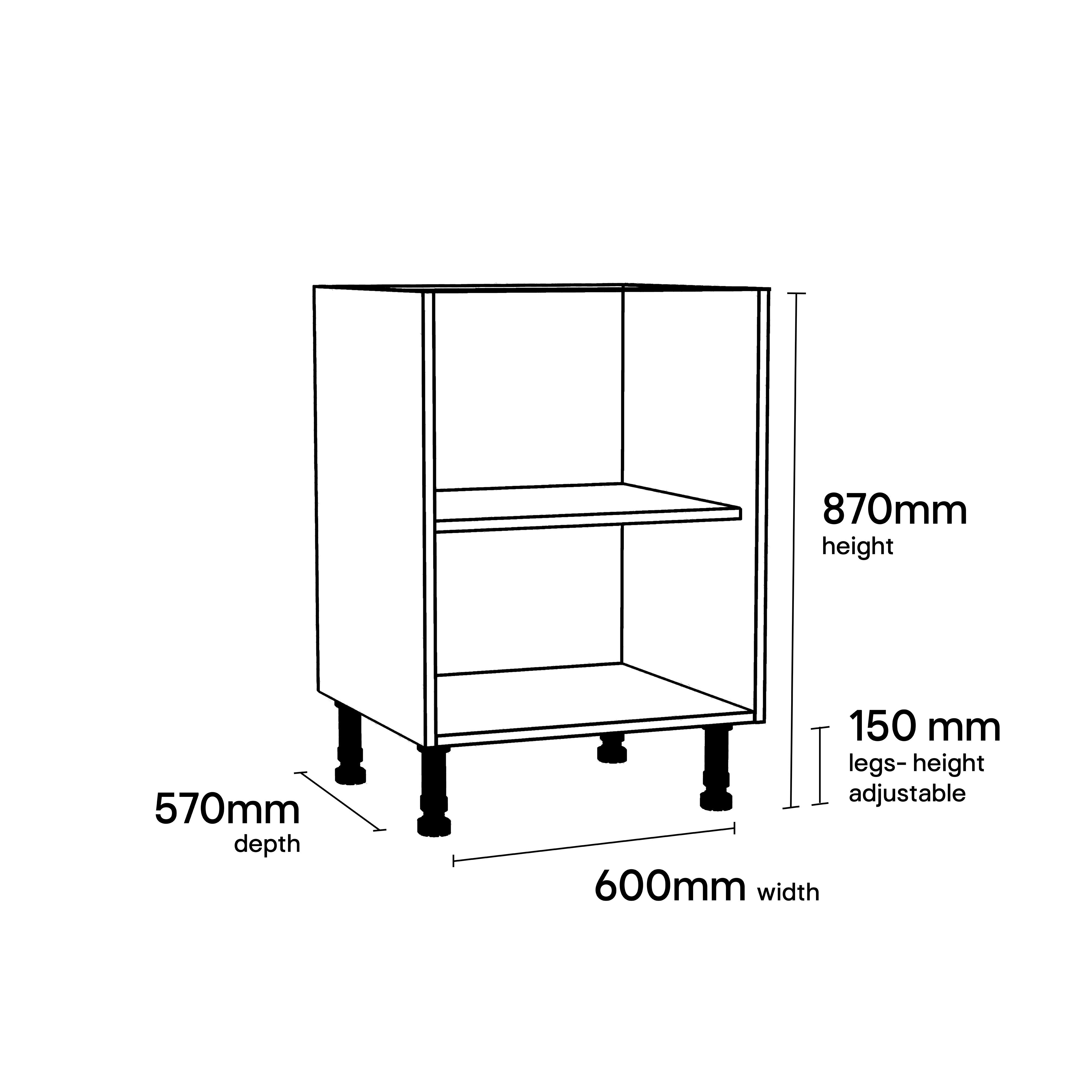600mm base unit sales