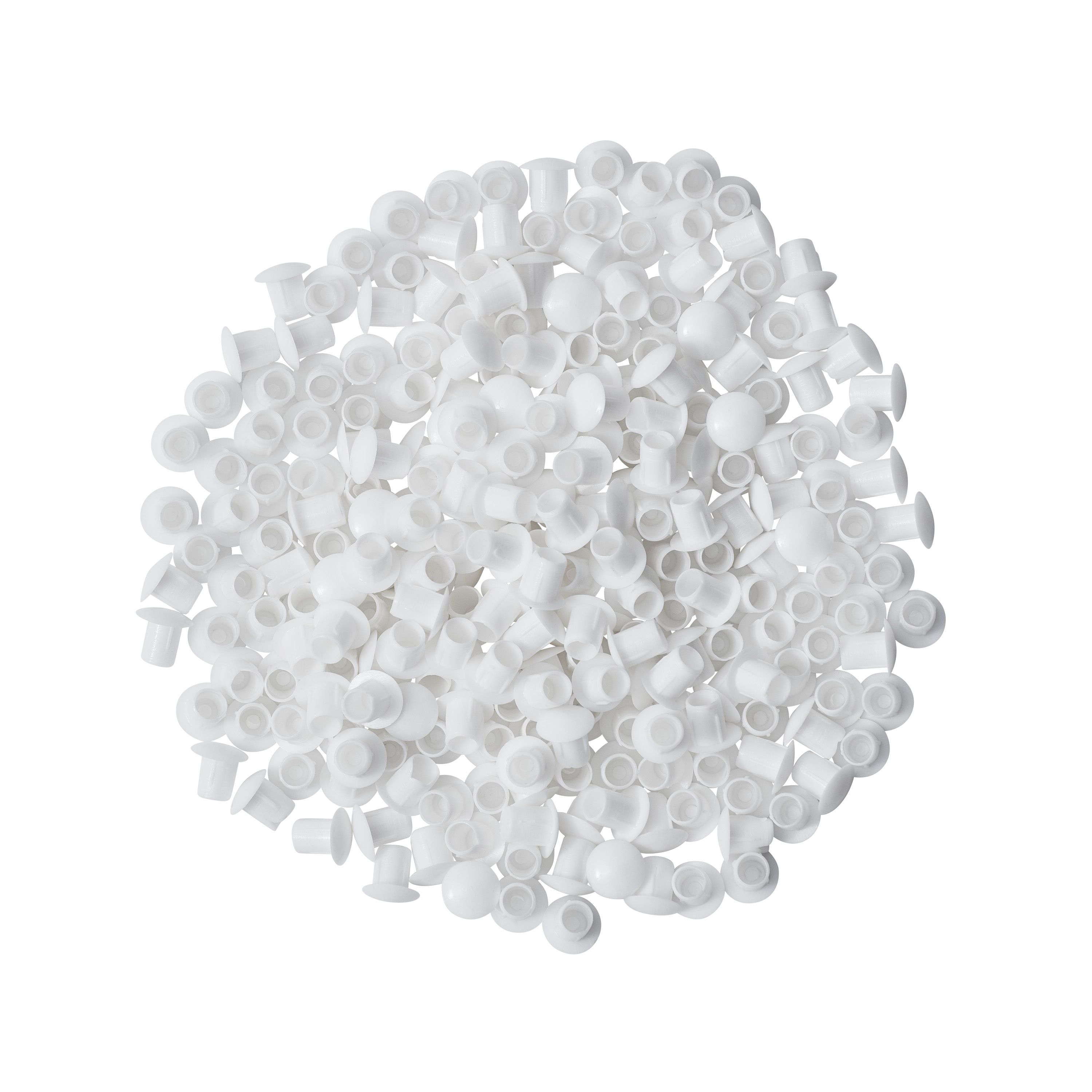 GoodHome Caraway White Cover cap, Pack of 250