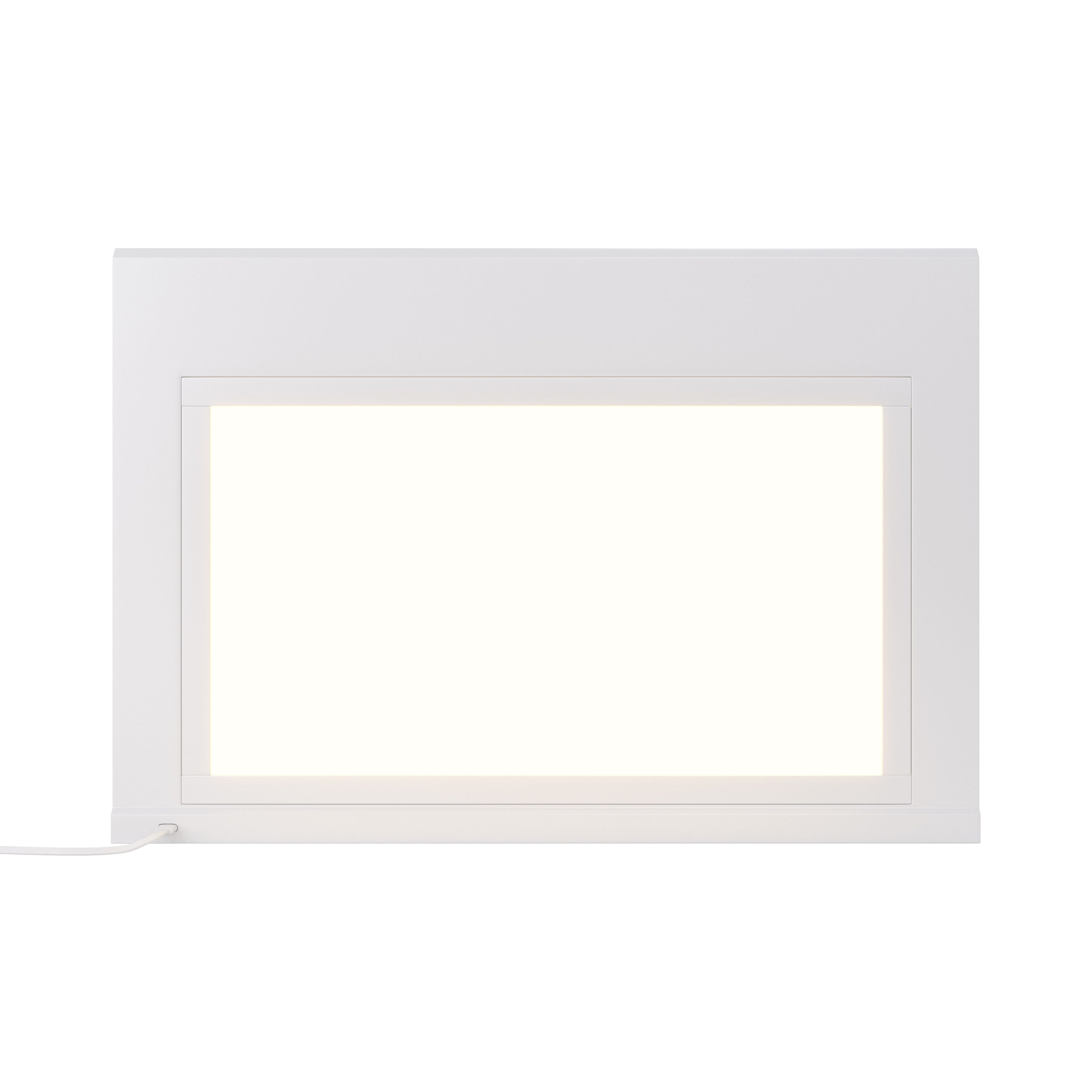 GoodHome Caraway White Mains-powered LED Cool white & warm white Under cabinet light IP20 (L)319mm (W)464mm