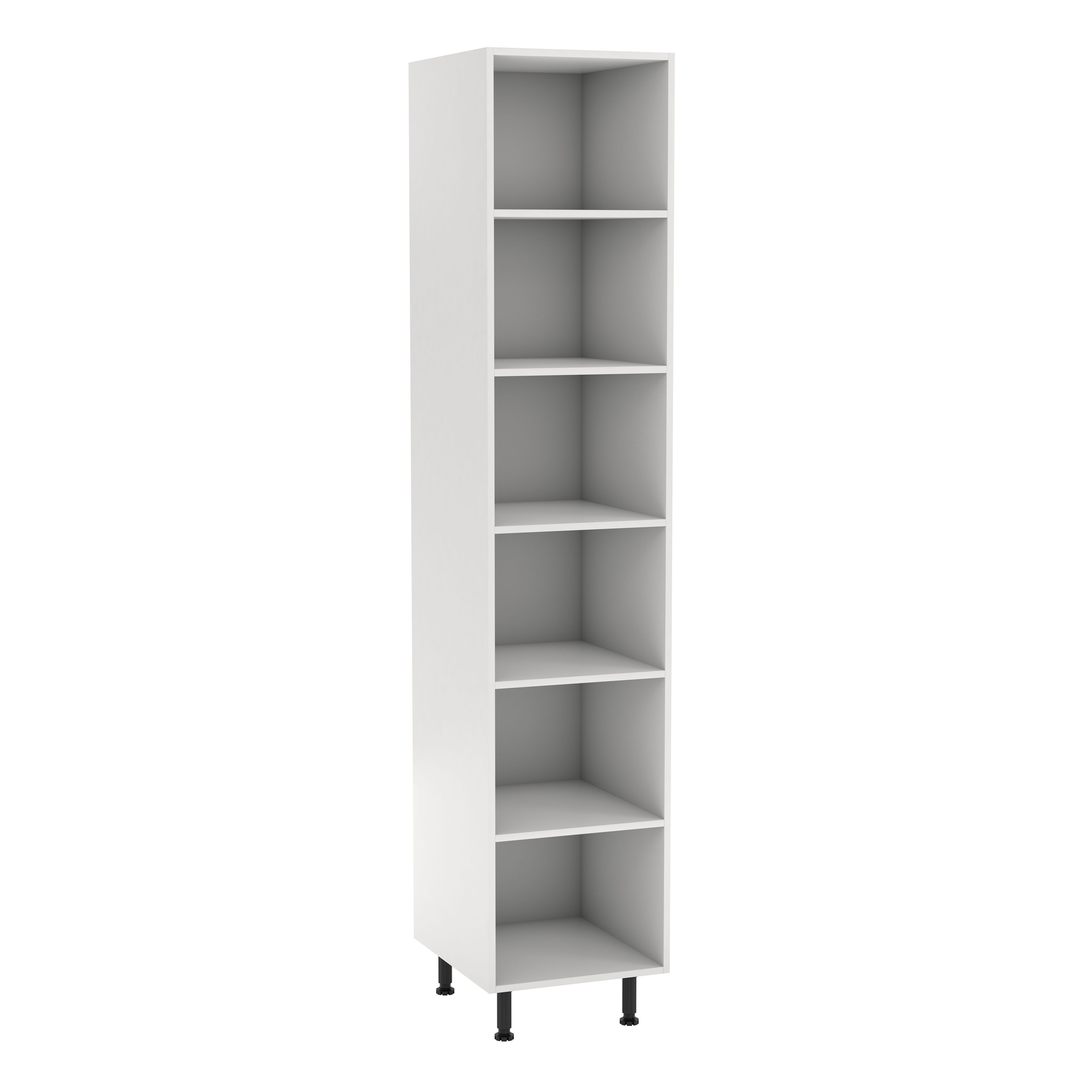 Goodhome Caraway White Standard Larder Cabinet W 500mm Diy At B Q