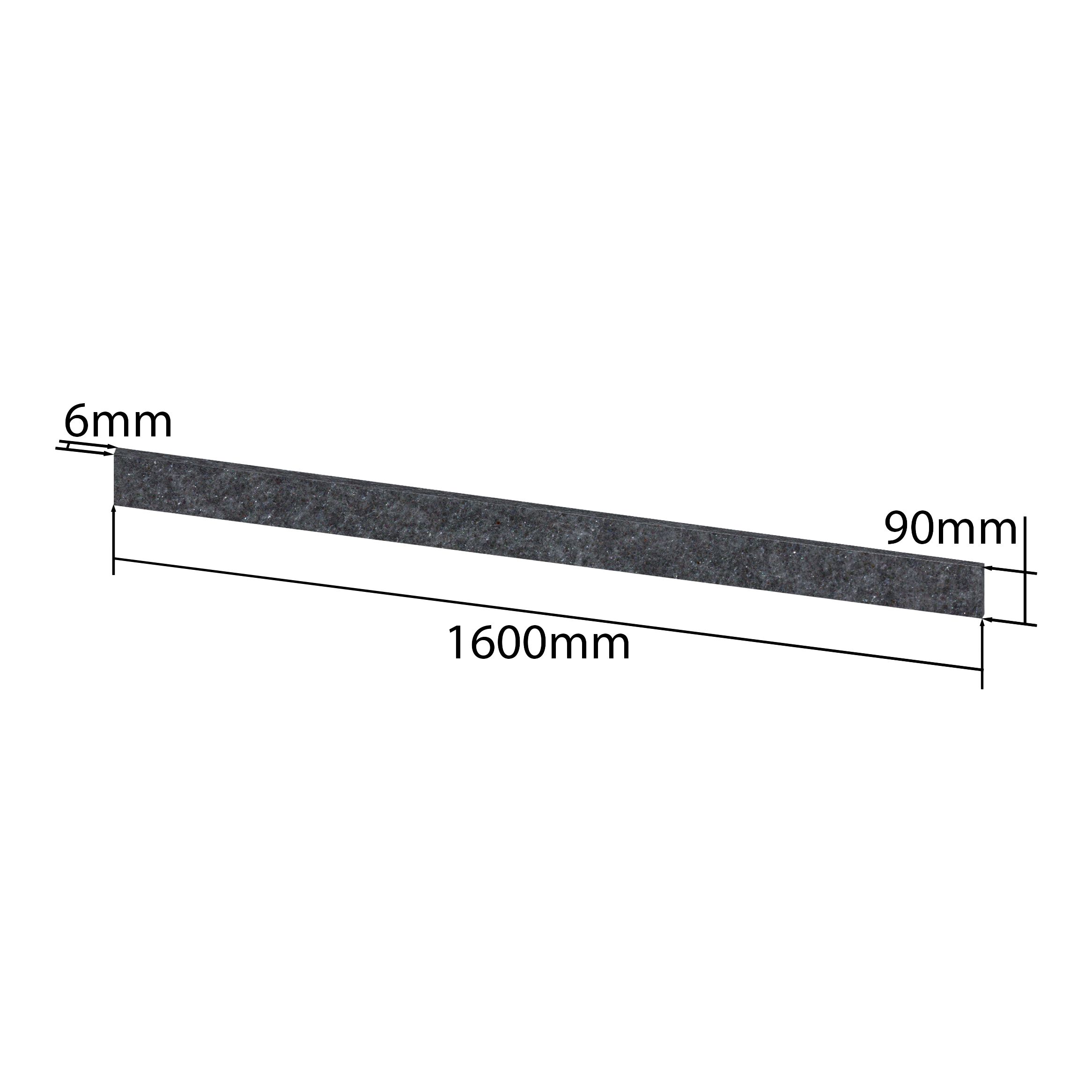 GoodHome CARBFILT40 Carbon filter (W)1600mm
