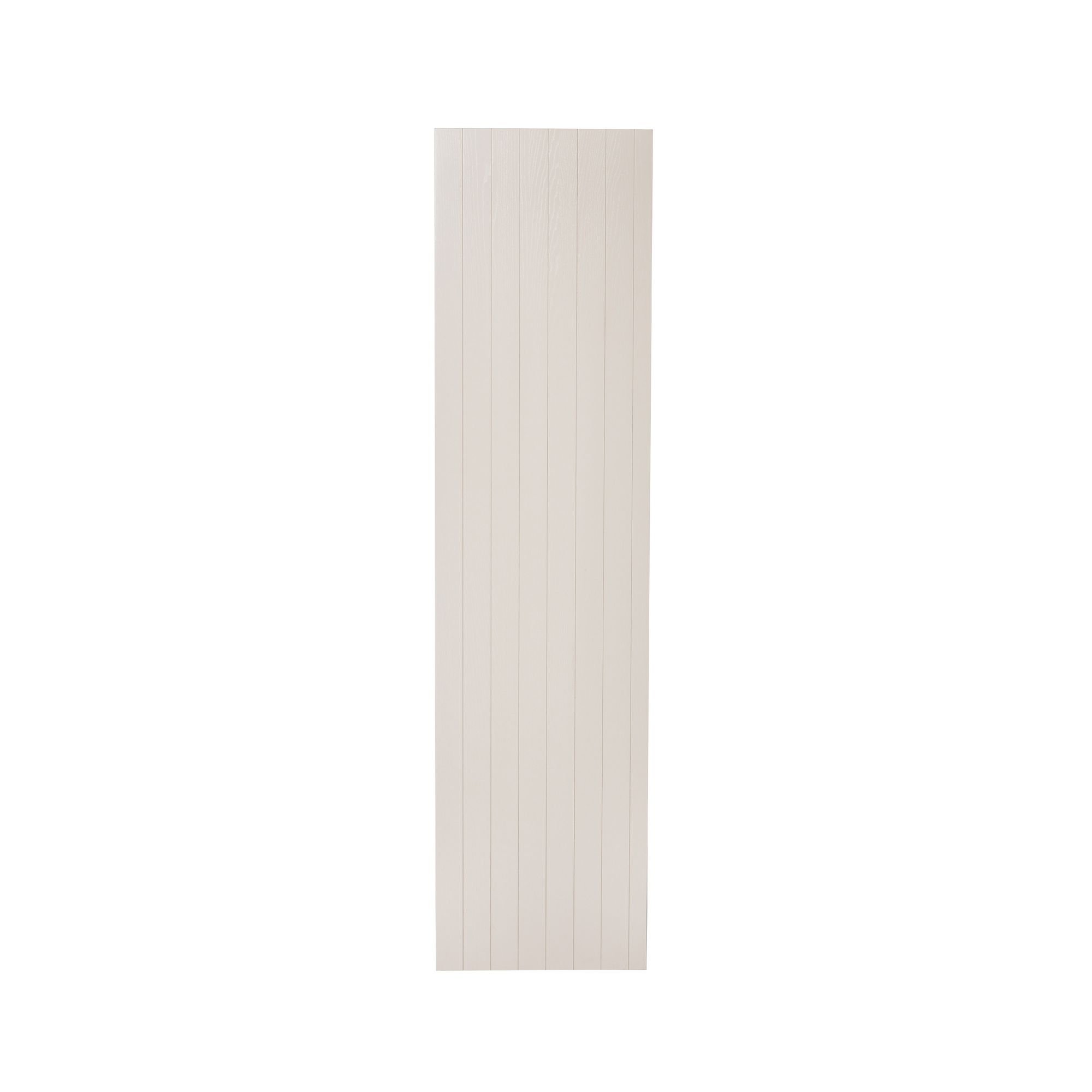 GoodHome Cashmere painted natural ash shaker Tall Appliance & larder End panel (H)2400mm (W)610mm