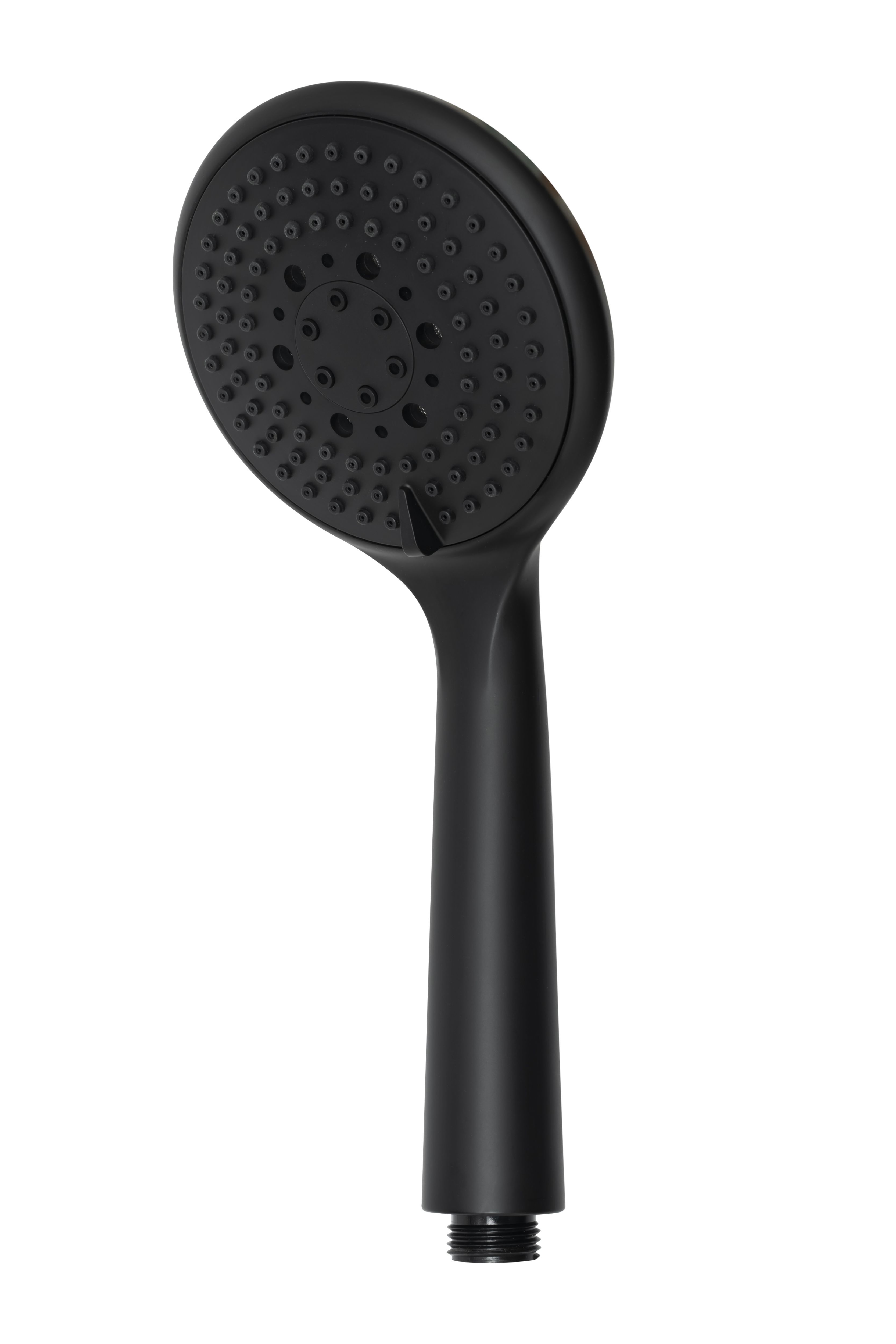 GoodHome Cavally 3spray pattern Black Shower head DIY at B&Q