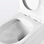 GoodHome Cavally Back to wall Rimless Toilet set with Soft close seat