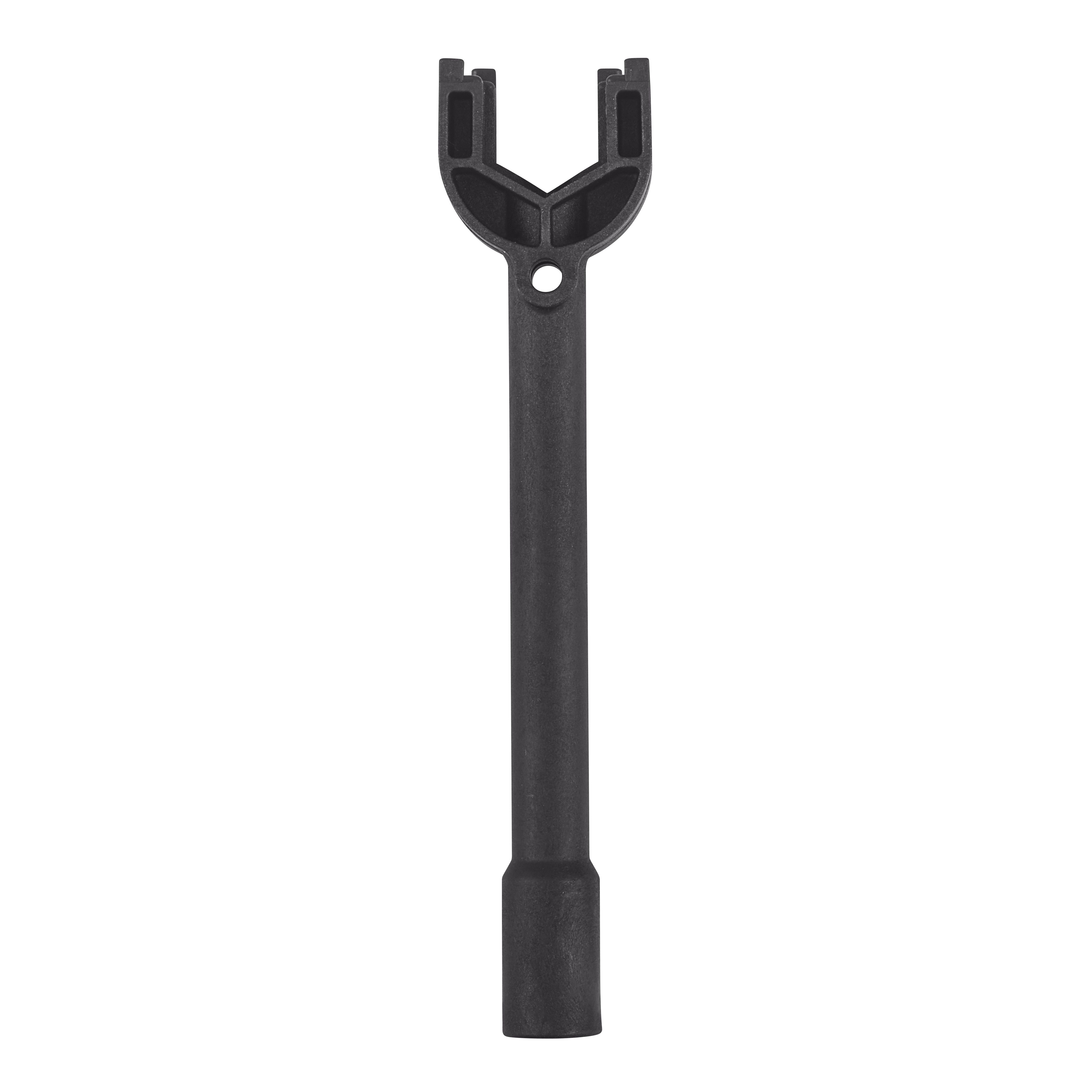 GoodHome Cavally Nickel effect Modern Basin Pillar Tap