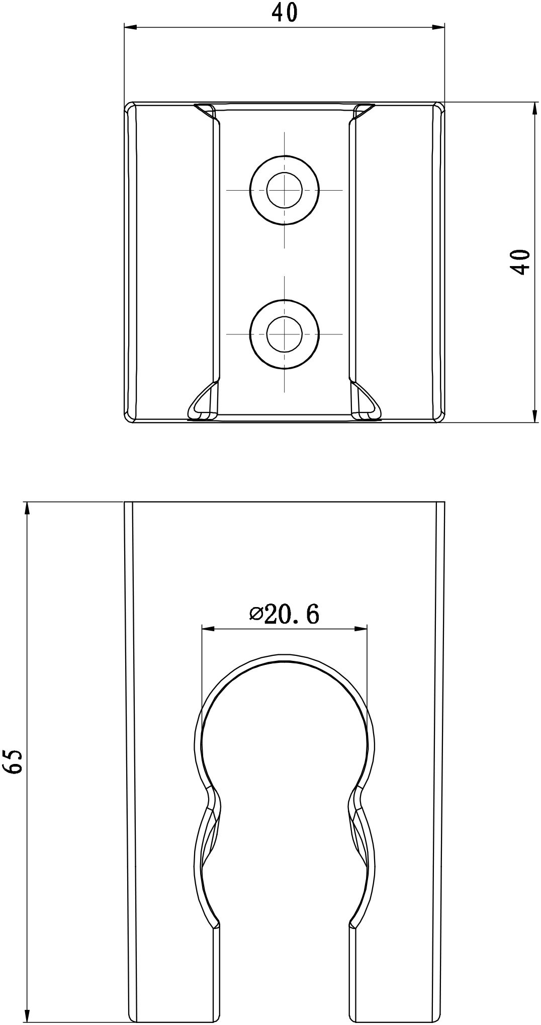 GoodHome Cavally Shower head holder