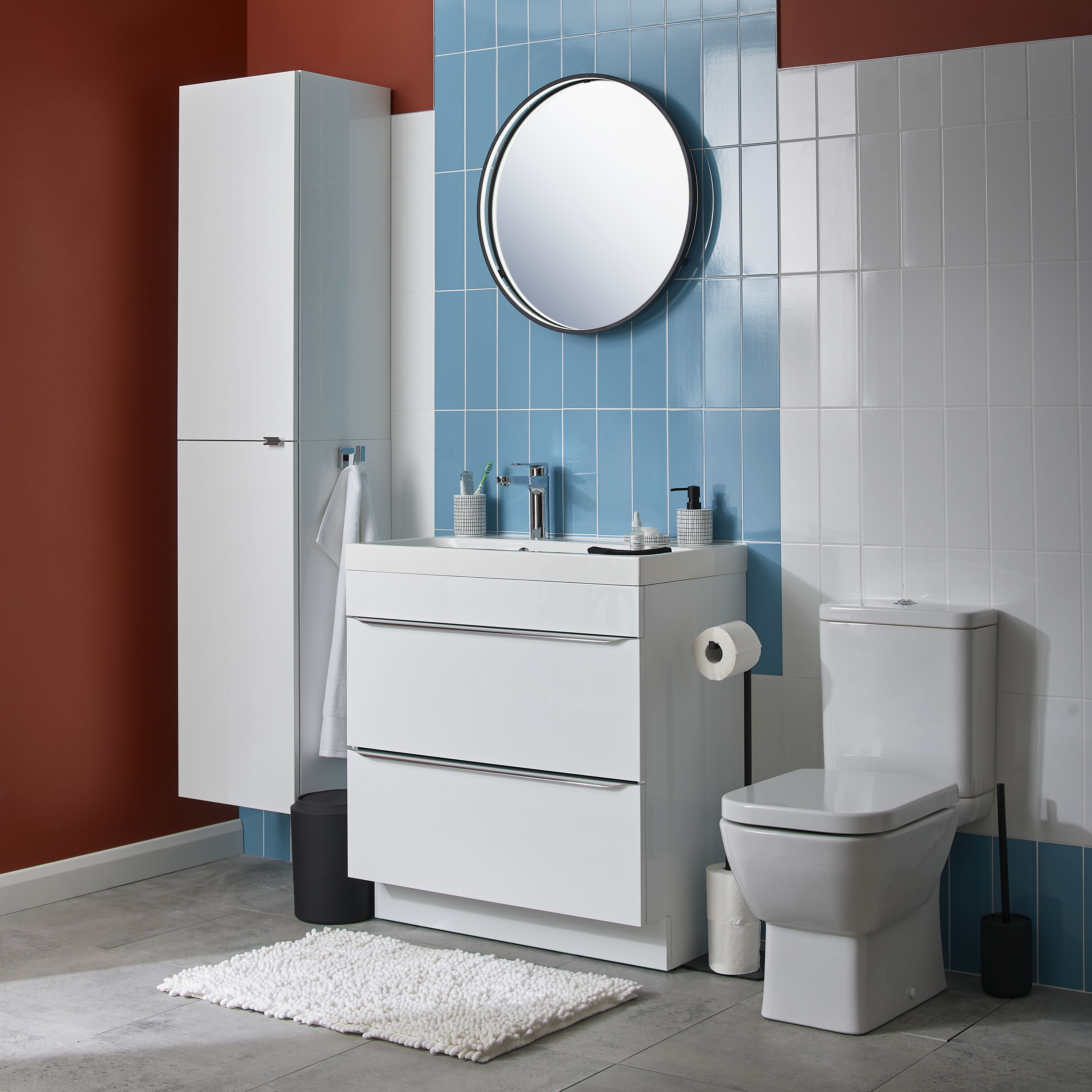 GoodHome Cavally Standard Basin Mono mixer Tap
