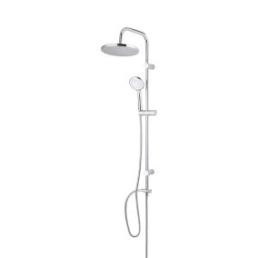 GoodHome Cavally Wall-mounted Diverter Shower kit with 1 shower heads