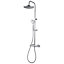 GoodHome Cavally Wall-mounted Diverter Shower