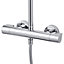 GoodHome Cavally Wall-mounted Diverter Shower