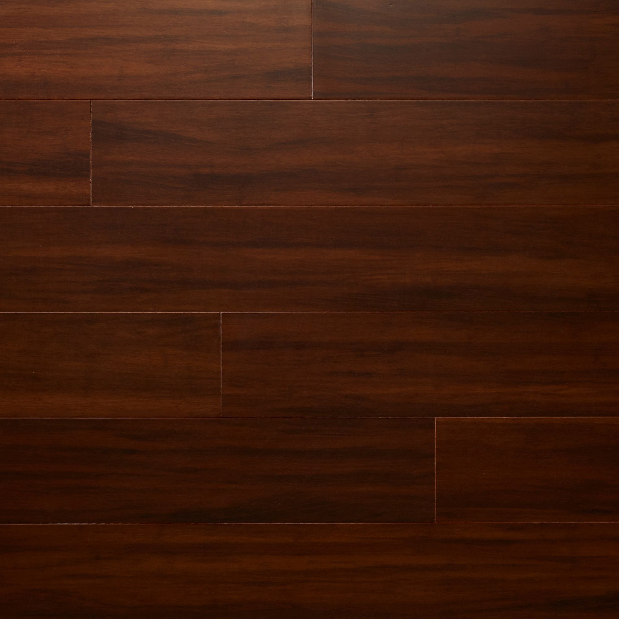 GoodHome Chaiya Brown Rustic effect Bamboo Real wood top layer flooring, 1.67m² Pack
