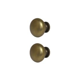 Flat Tray With Gold Knob Handles, Home Decor