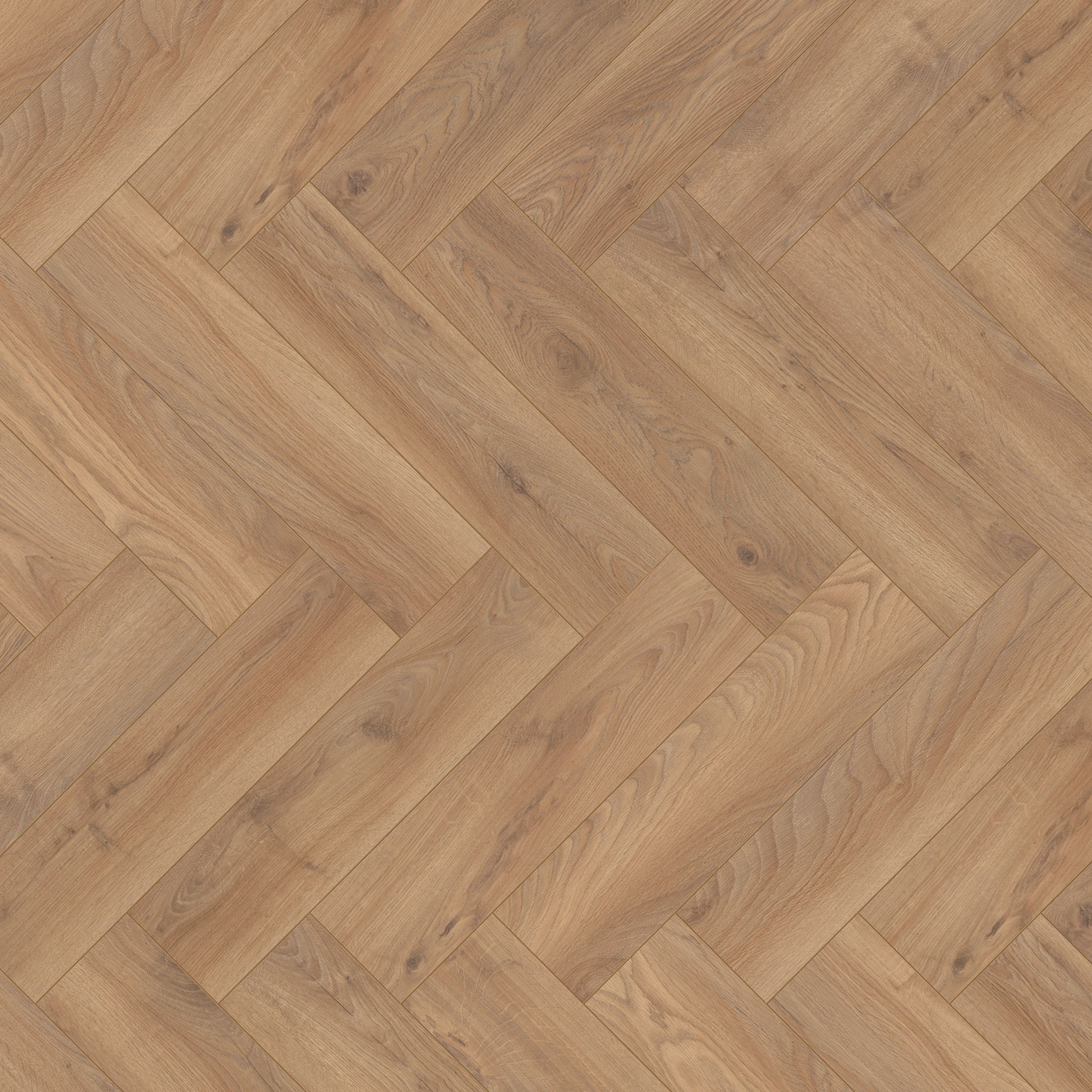 GoodHome Chesterfield Light oak Natural oak effect Synchronic Laminate Plank Sample