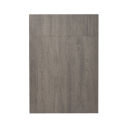 GoodHome Chia Grey oak effect slab Drawerline door & drawer front, (W)500mm