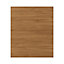 GoodHome Chia Horizontal woodgrain effect slab Drawer front (W)600mm, Pack of 3