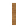GoodHome Chia Horizontal woodgrain effect slab Highline Cabinet door (W)150mm (H)715mm (T)18mm