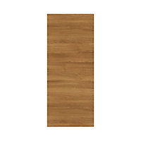 GoodHome Chia Horizontal woodgrain effect slab Highline Cabinet door (W)300mm (H)715mm (T)18mm