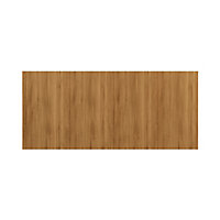 GoodHome Chia Horizontal woodgrain effect slab Standard Breakfast bar back panel (H)890mm (W)2000mm