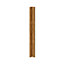 GoodHome Chia Horizontal woodgrain effect slab Standard Corner post, (W)59mm (H)715mm