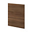 GoodHome Chia Horizontal woodgrain effect slab Standard End panel (H)720mm (W)570mm