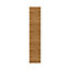 GoodHome Chia Horizontal woodgrain effect slab Tall larder Cabinet door (W)300mm (H)1467mm (T)18mm