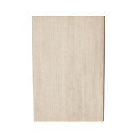 GoodHome Chia Light oak effect slab Standard Clad on base panel (H)900mm (W)610mm